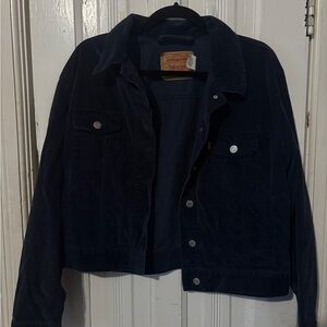 Levi's Midnight Blue Corduroy Jacket